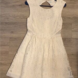 kimchi blue Mini White Lace Dress Size 2